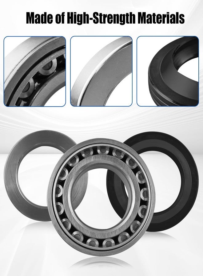 TIKSCIENCE Rear Wheel Bearings Kit Replace SET10 3230115 0K72A26151 994262K U399/U360L Fit for AMC Model 20 Nissan M226 Jeep Wrangler JK 2007-2018, Rear Axle Bearing - Image 2